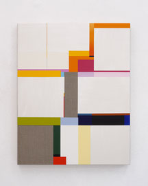 Richard Schur, Direction, 2020, acrylic on canvas, 100 x 80 cm / 39 x 31 inch, available at Kristin Hjellegjerde Gallery, London and Berlin