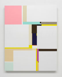 Richard Schur, Fleur, 2011, acrylic on canvas, 100 x 80 cm / 39 x 31 inch