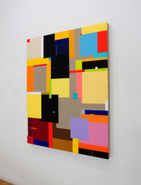 Richard Schur, Sensation, 2017, acrylic on canvas, 140 x 110 cm / 55 x 43 inch