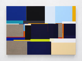 Richard Schur, Sea, 2021, acrylic on canvas, 70 x 100 cm / 28 x 39 inch