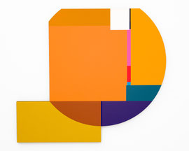 Richard Schur, Surprise, 2024, acrylic on masonite, 82 x 92 cm, available at Galerie Filser & Gräf, Munich