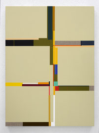 Richard Schur, Grove, 2021, acrylic on canvas, 80 x 60 cm / 31 x 24 inch