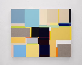 Richard Schur, View, 2020, acrylic on canvas, 80 x 100 cm / 31 x 39 inch, available at Kristin Hjellegjerde Gallery, London and Berlin