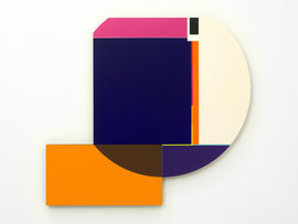 Unfolding, 2023, acrylic on masonite, 70 x 76 x 2,7 cm