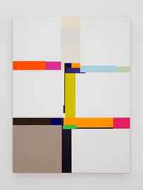 Richard Schur, Boulevard, 2024, acrylic on canvas, 80 x 60 cm, available at Kong Gallery, Seoul, South Korea