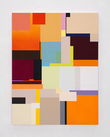 Richard Schur, Tigris, 2019, acrylic on canvas, 130 x 100 cm / 51 x 39 inch