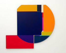 Richard Schur, Shadow, 2024, acrylic on masonite, 98 x 110 cm