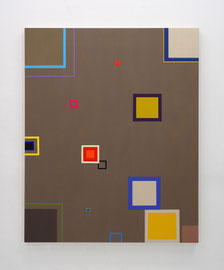 Richard Schur, Arrows of Time, 2017, acrylic on canvas, 160 x 130 cm / 63 x 51 inch