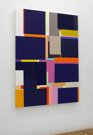 Richard Schur, From the Kill City Series, 2015, acrylic on canvas, 140 x 110 cm / 55 x 44 inch, available at Espace Meyer-Zafra, Paris, New York, Miami