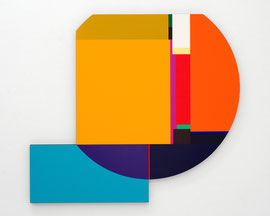 Richard Schur, Untitled, 2024, acrylic on masonite, 98 x 110 cm