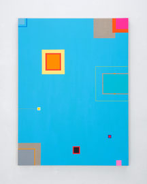 Richard Schur, Silent Ocean, 2017, acrylic on canvas, 160 x 120 cm / 63 x 47 inch