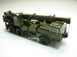 Faun der Schweizer Armee, stand ab 1973 - 1983 bei der Berufsfeuerwehr Bern im Einsatz. Zu beachten die Sondersignalisation.