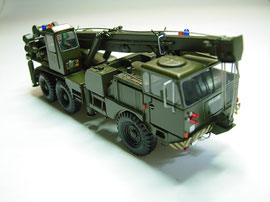 Faun der Schweizer Armee, stand ab 1973 - 1983 bei der Berufsfeuerwehr Bern im Einsatz. Zu beachten die Sondersignalisation.