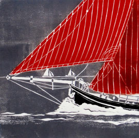 rote Segel  (30x30)