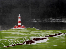 Leuchtturm Westerhever  (30x40)