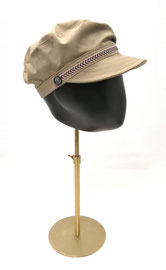 Schirm Cap passend für sie und ihn,  UV Stoff, khaki, Manufakturarbeit, bestellbar Preis 69,90 €