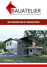 Flyer: Bauatelier AG, Wynau (BE)