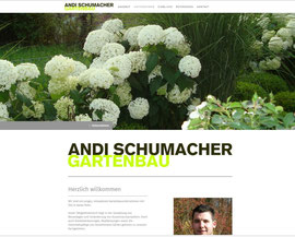 Andi Schumacher Gartenbau GmbH, Aarau Rohr: Website