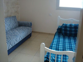 2ème chambre avec 3 couchages