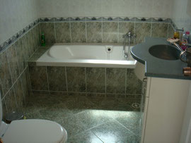 Salle de bain baignoire