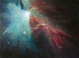 Geburt einer Galaxie, 60 x 80 cm