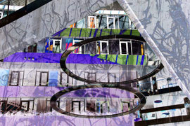 Einkaufscentrum in bunt