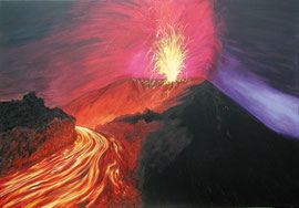 Stromboli, 60x80cm, verkauft