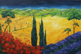 Die Weite, Ölgemälde, 50x100cm, verkauft