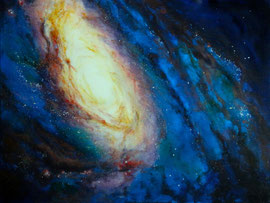 Galaxie. 60 x 80 cm, verkauft