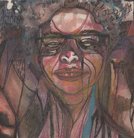Technique mixte 15x15 cm