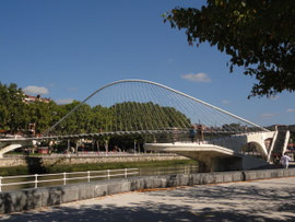 Bilbao - Santiago Calatrava Brücke