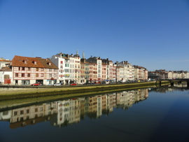 Bayonne - am Ufer der Nive