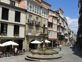 Ourense - Strassenszene