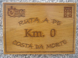 Malpica - KM 0 der Ruta a pie por a Costa da Morte