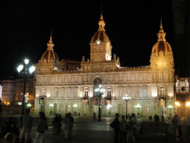 A Coruna - Rathaus