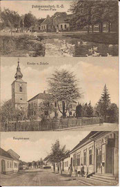 Patzmannsdorf 1918 Ansichten Verlag Atelier Rud. Czyrek, Joslowitz