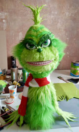 Grinch-Handpuppe für " Verstehen Sie Spaß" mit Otto Waalkes