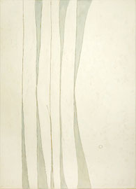 songbird 2, 2018, 80*59 cm, Eitempera auf Voile