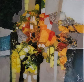 Hommage à Ramon Chineros 25 x 25 vendu
