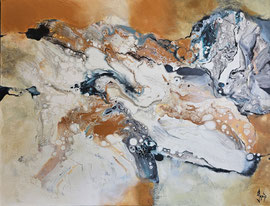 Marcher sur la lune Toile 116 x 89