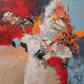 Murmures intérieurs 90 x 90