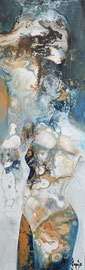 Regard au féminin Toile 20 x 60