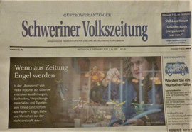 Schweriner Volkszeitung - Titelseite, 07.12.2022