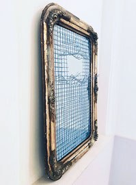 LAURIN MIRROR, ca. 102 x 71 cm, various sizes, edition: 3 unique pieces, signed + numbered, 2016 - 2018