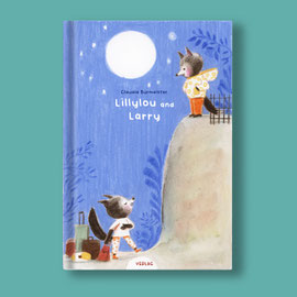 The Imagined Bookcover Challenge 2025, "Lillylou an Larry"