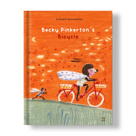The Imagined Bookcover Challenge 2025, "Becky Pinkerton´s Bicycle"