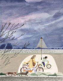 Einzelseite, "Susie im Supermarkt", Daniel Fehr, Bohem Verlag, 2024