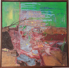 Fragments of Tomorrow - 80 W x 80 H x 1 D cm