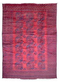 14. Aqcha, Uzbek, North Afghanistan, about 1950, 320 x 231 cm