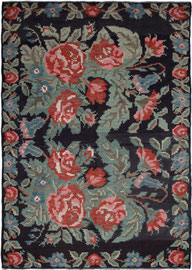 23. Bessarabian Kilim, Gagauzia, Circa 1950, 246 x 168 cm sold